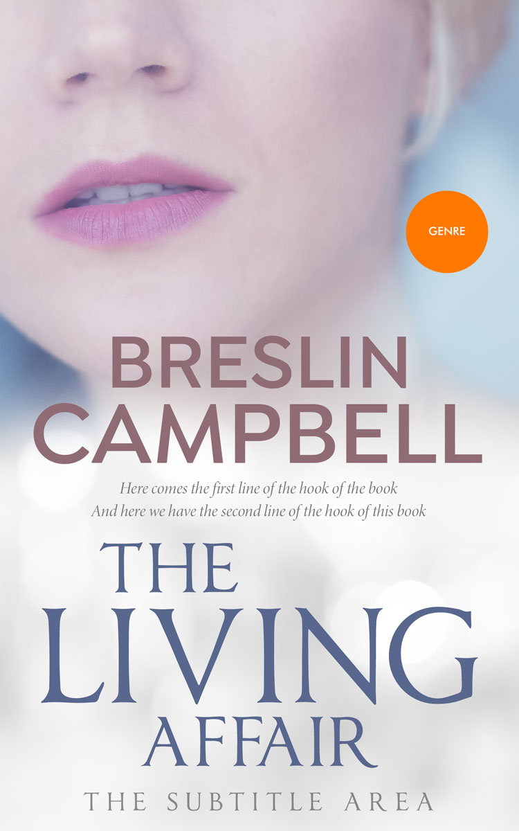 2D view of Premade Romance Book Cover - Lola