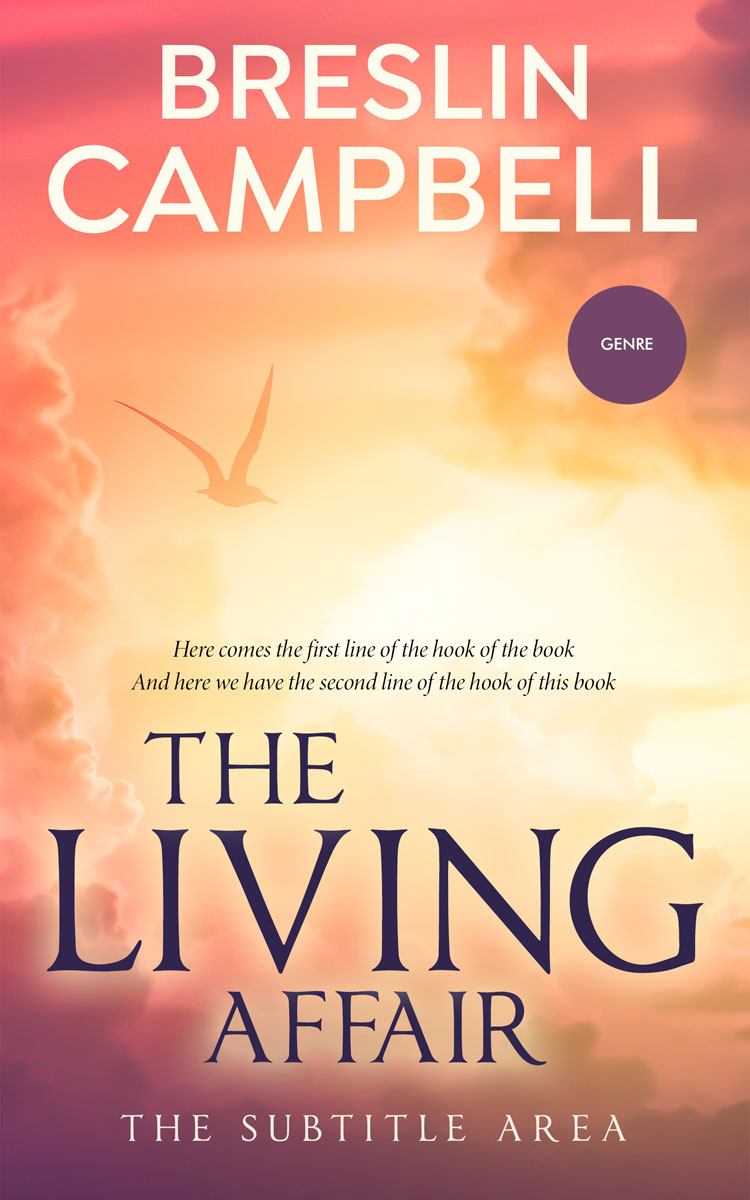 2D view of Premade Nature Book Cover - Tacao