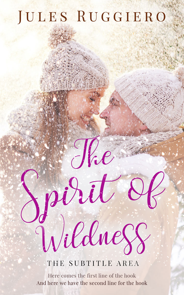 2D view of Premade Romance Book Cover - Pearl Bush