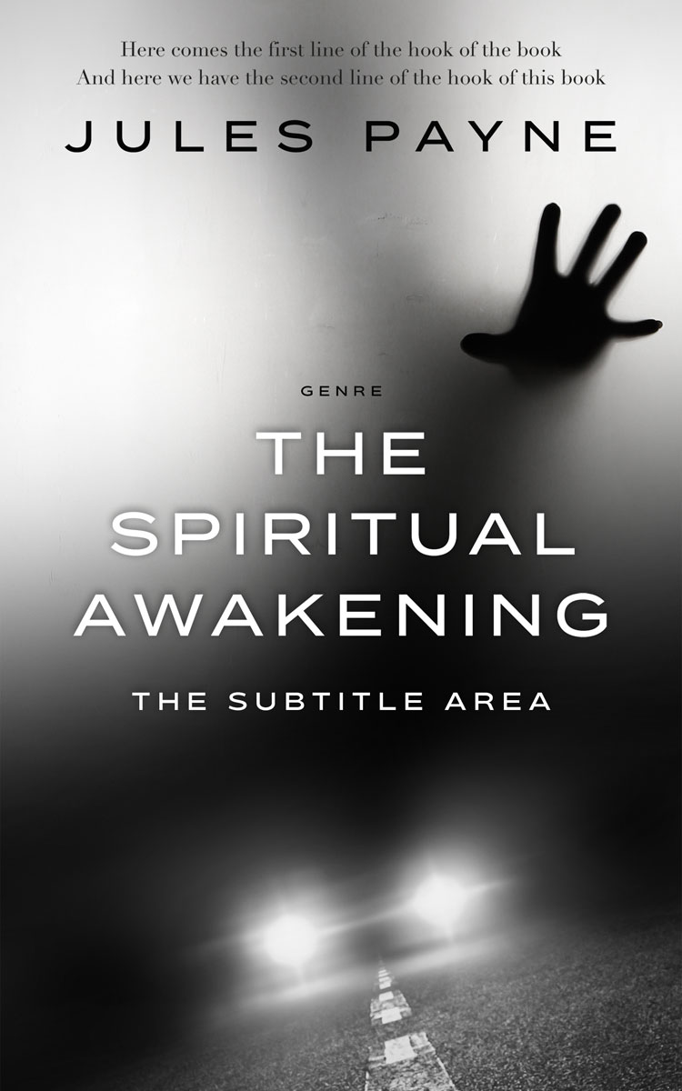 2D view of Premade Mystery & Thriller & Suspense Book Cover - Quill Gray