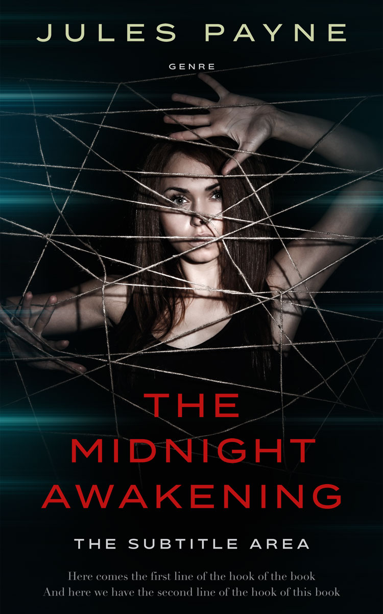 2D view of Premade Mystery & Thriller & Suspense Book Cover - Woodsmoke