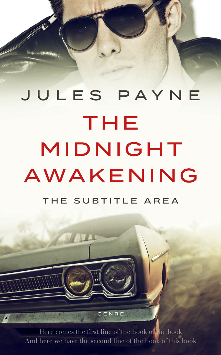 2D view of Premade Mystery & Thriller & Suspense Book Cover - Steel Gray