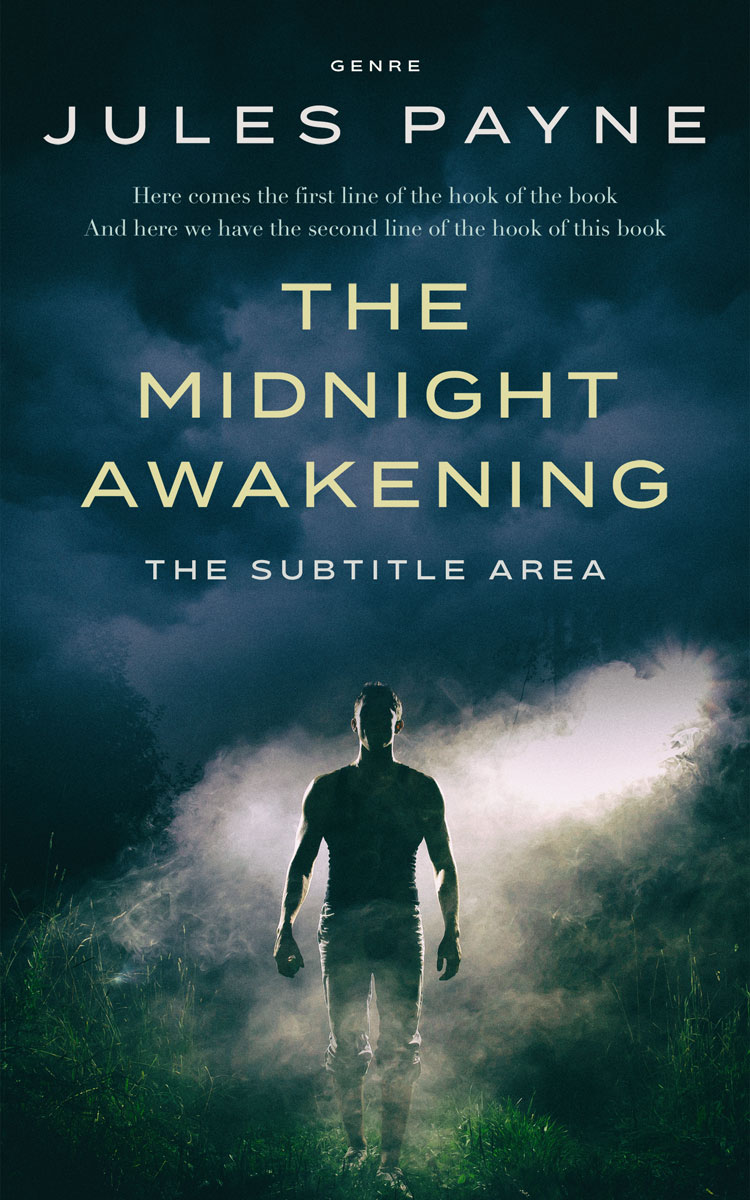 2D view of Premade Mystery & Thriller & Suspense Book Cover - Big Stone