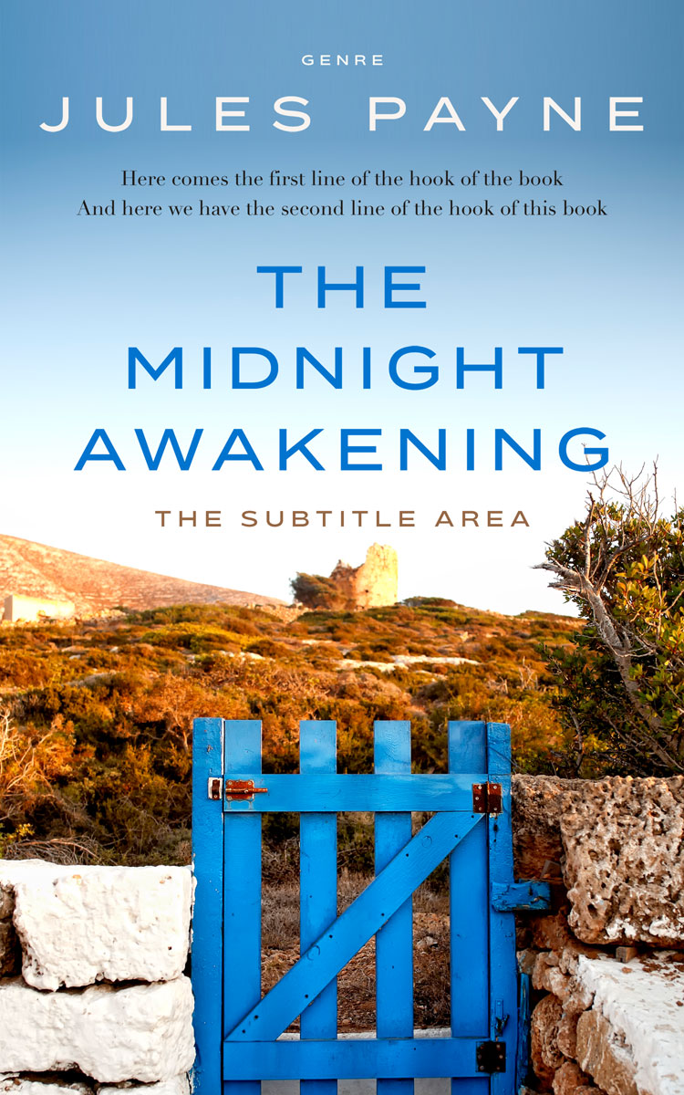 2D view of Premade Literary Fiction Book Cover - Geyser