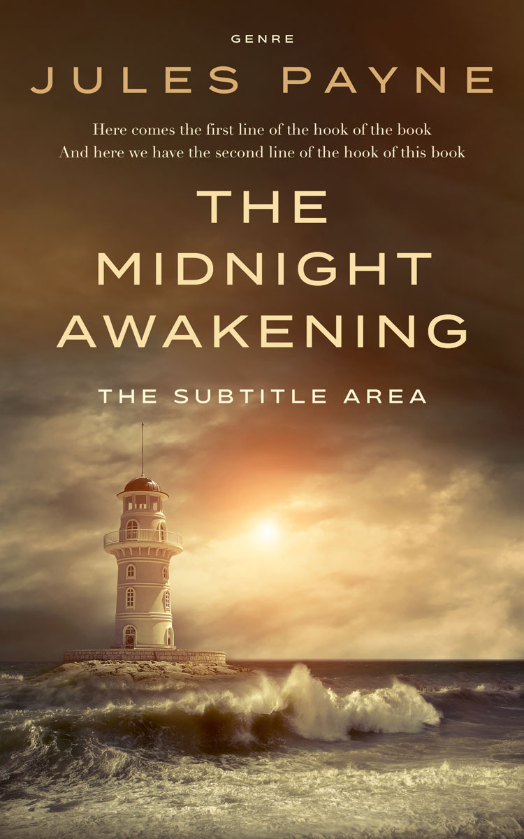 2D view of Premade Mystery & Thriller & Suspense Book Cover - Irish Coffee