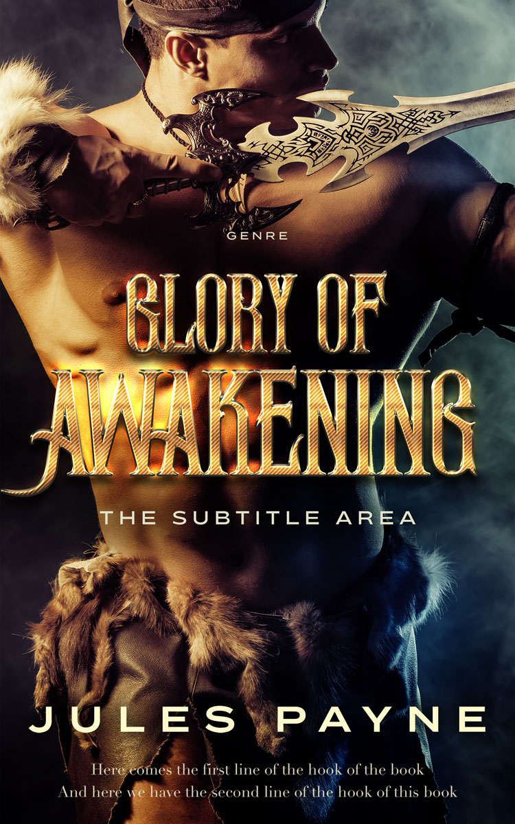 2D view of Premade Historical Book Cover - Whiskey