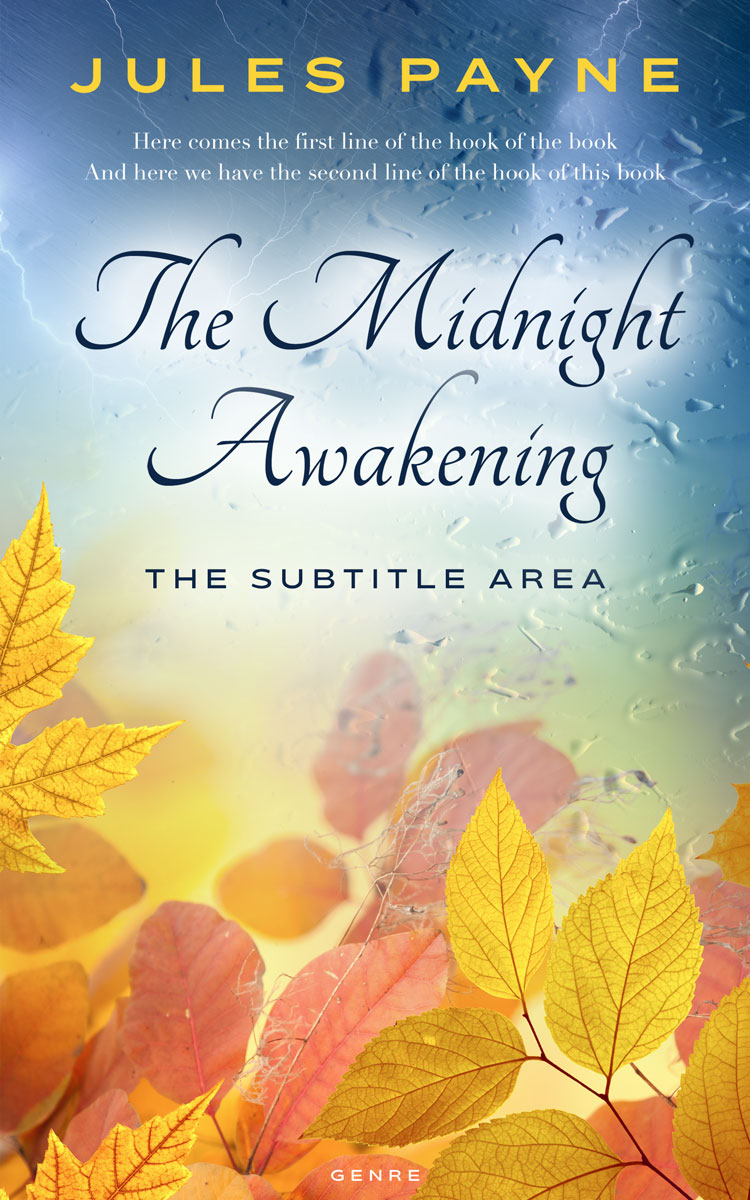 2D view of Premade Nature Book Cover - Pumice