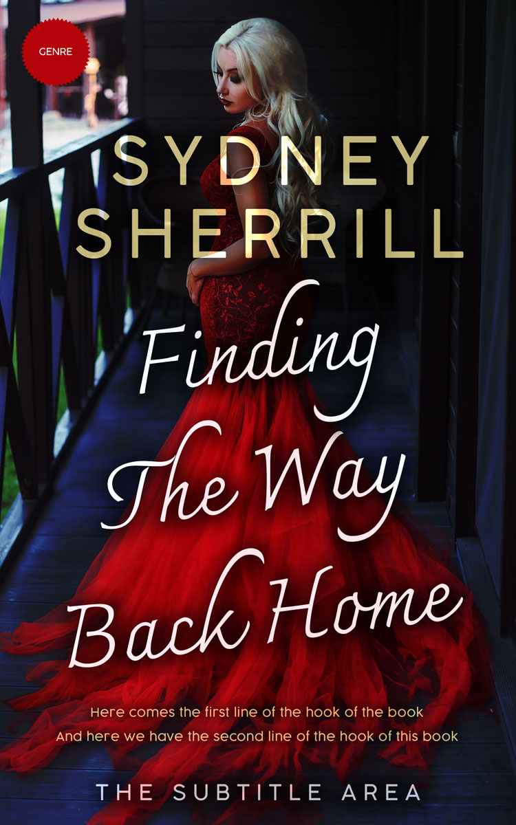 2D view of Premade Fantasy Book Cover - Gondola