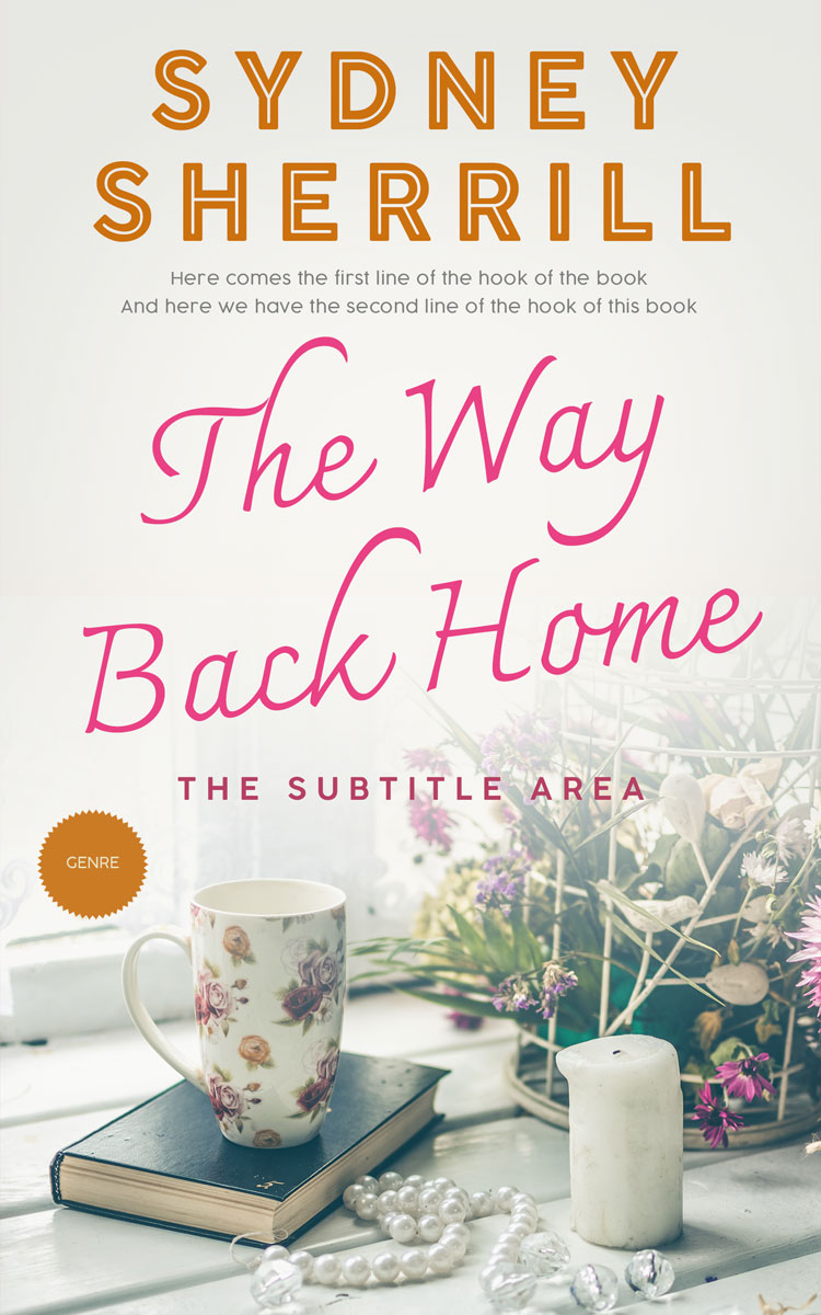 2D view of Premade Romance Book Cover - Cararra