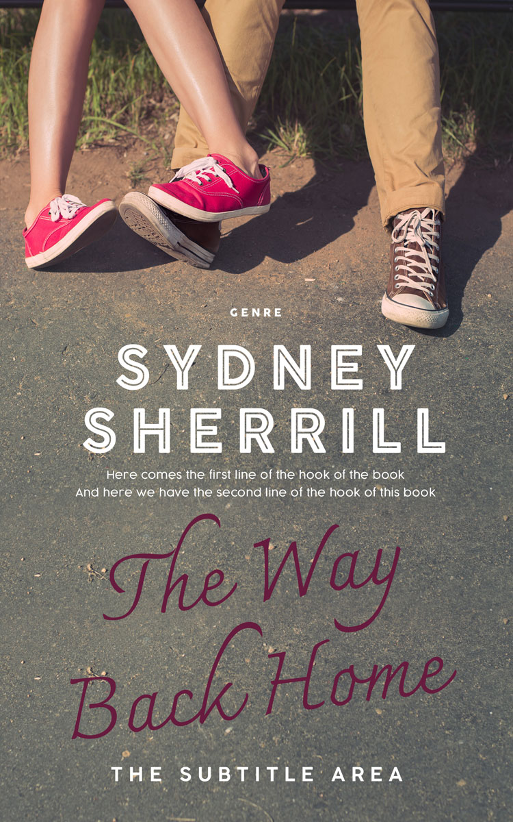 2D view of Premade Romance Book Cover - Flint