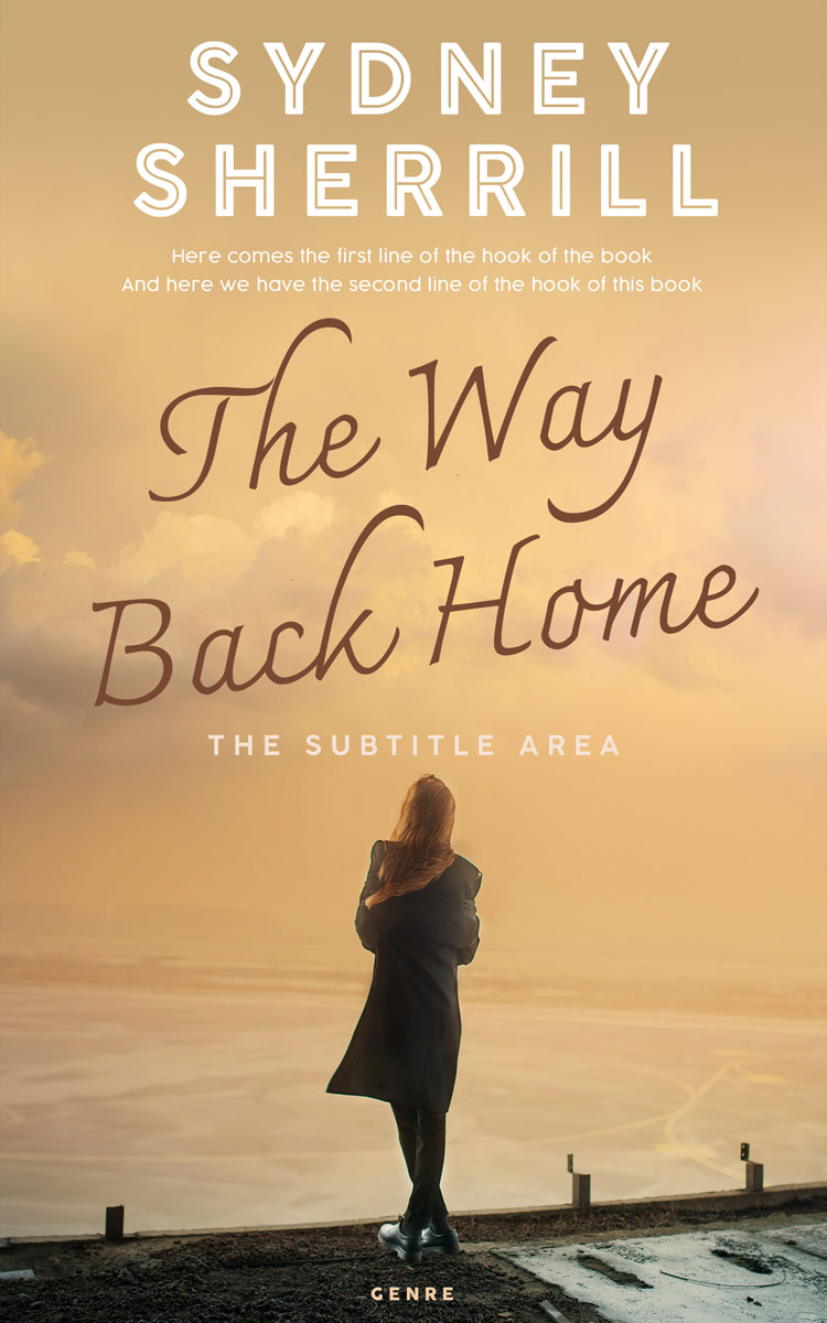 2D view of Premade Romance Book Cover - Tumbleweed