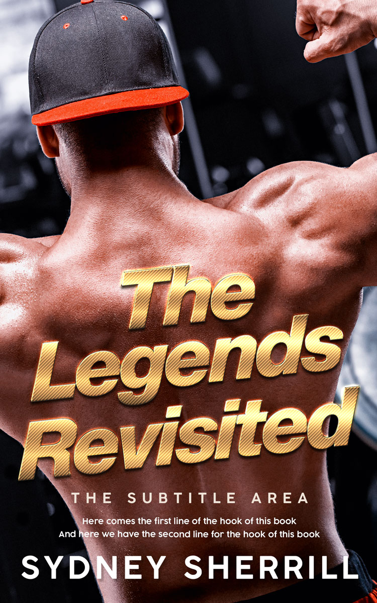 2D view of Premade Health & Dieting & Fitness Book Cover - Calico