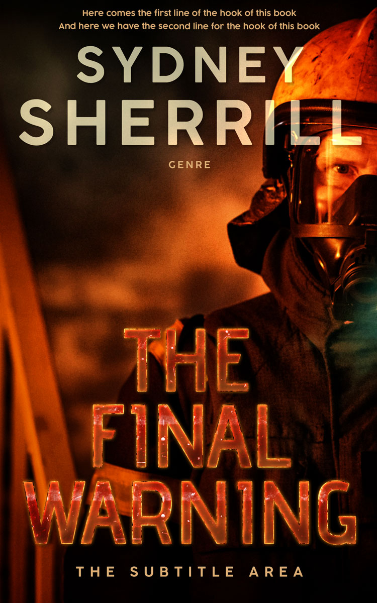 2D view of Premade Mystery & Thriller & Suspense Book Cover - Tuscany