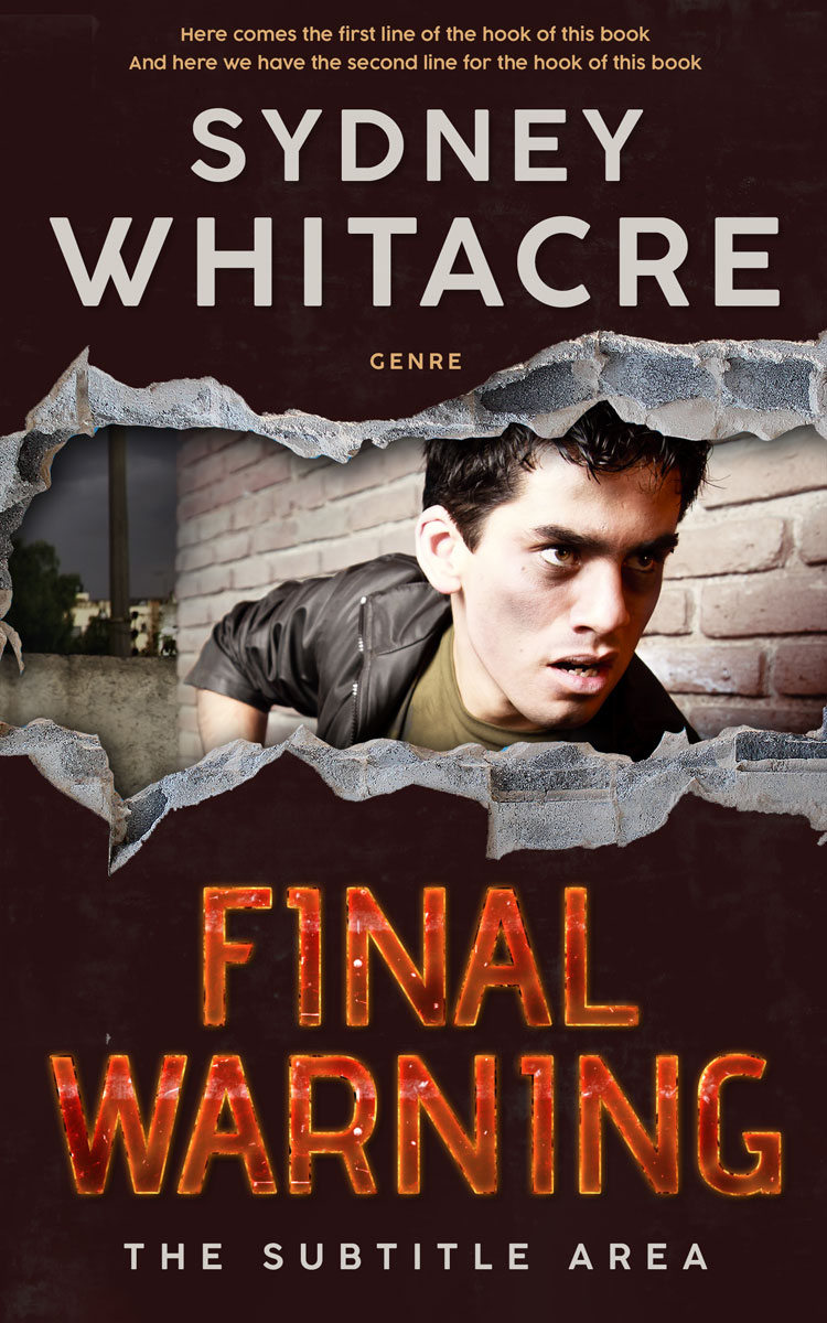 2D view of Premade Mystery & Thriller & Suspense Book Cover - Eunry