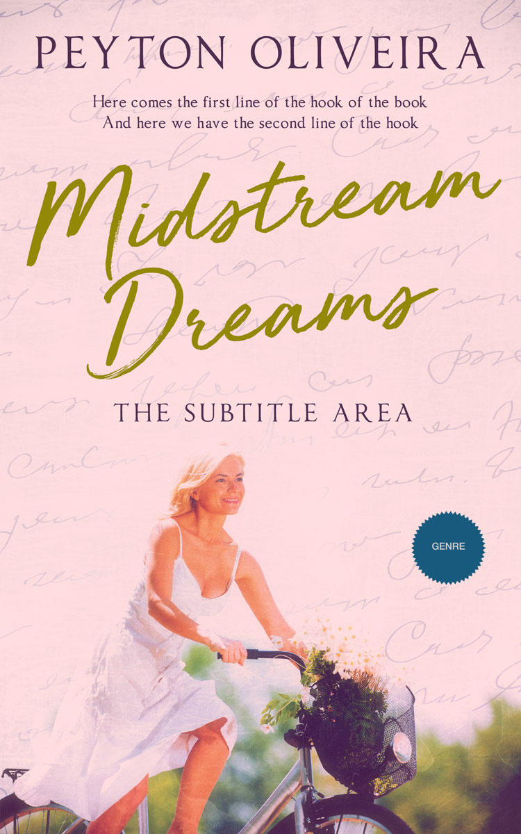 2D view of Premade Romance Book Cover - We Peep