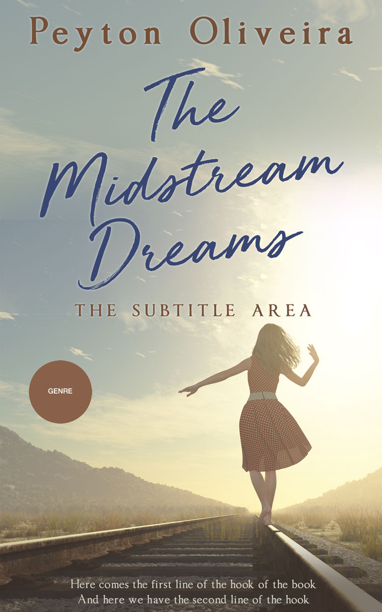 2D view of Premade Teen & Young Adult Book Cover - Eagle