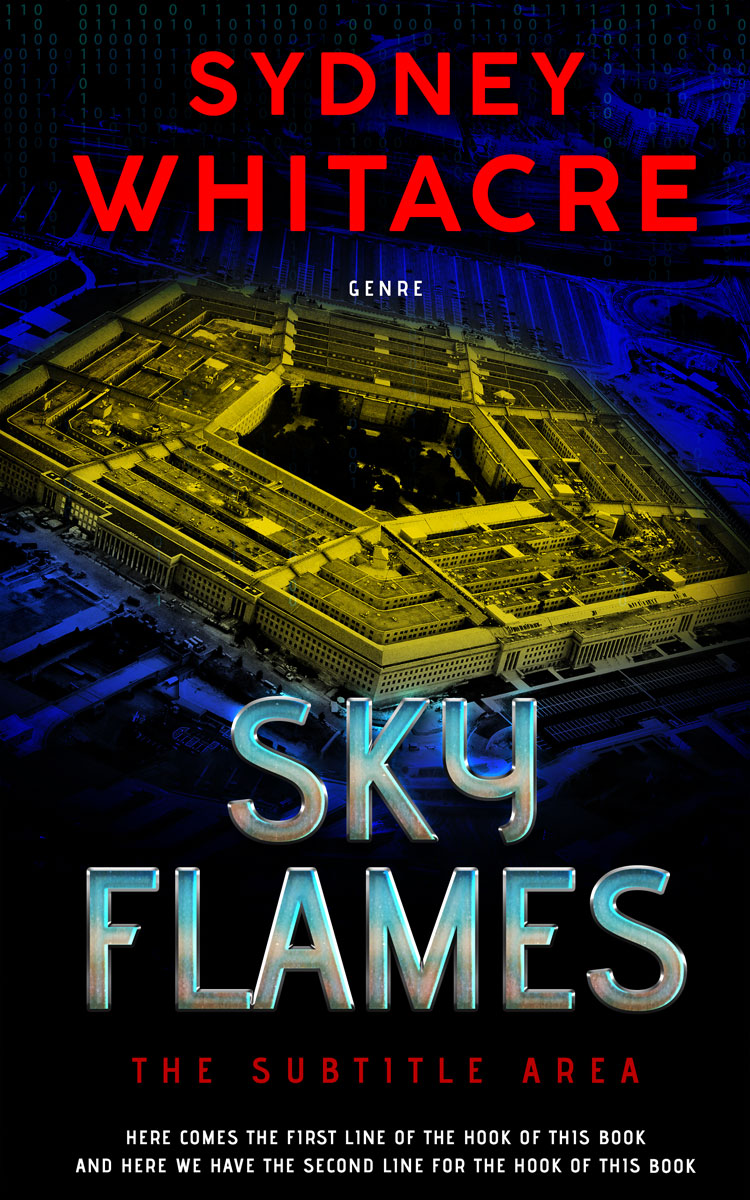 2D view of Premade Mystery & Thriller & Suspense Book Cover - Copper