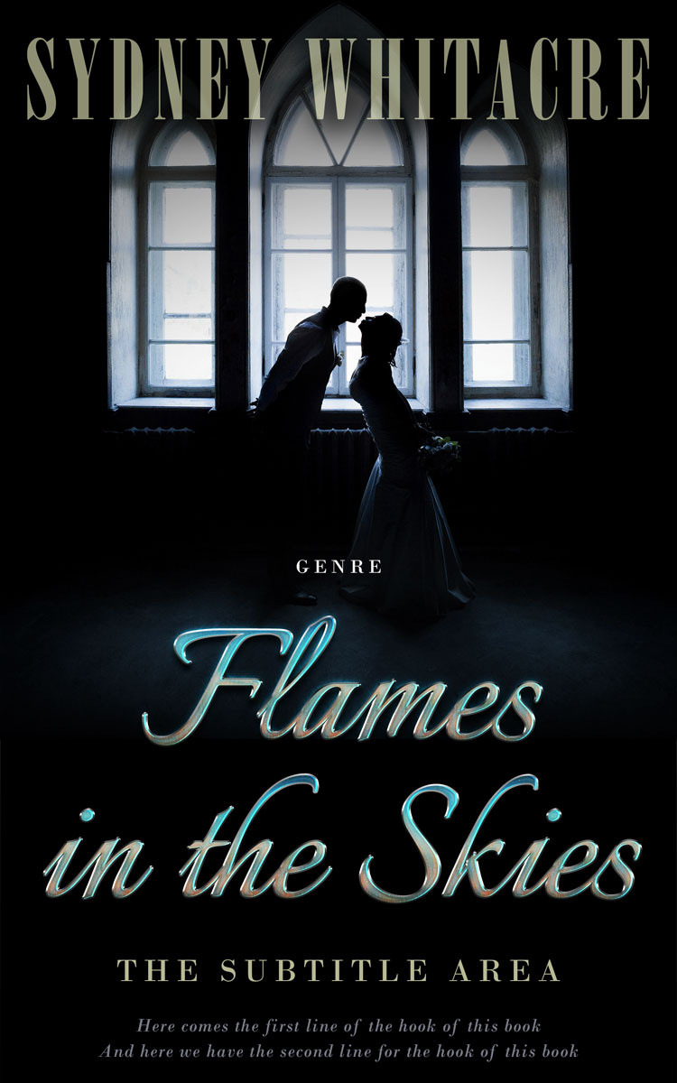 2D view of Premade Romance Book Cover - Edward