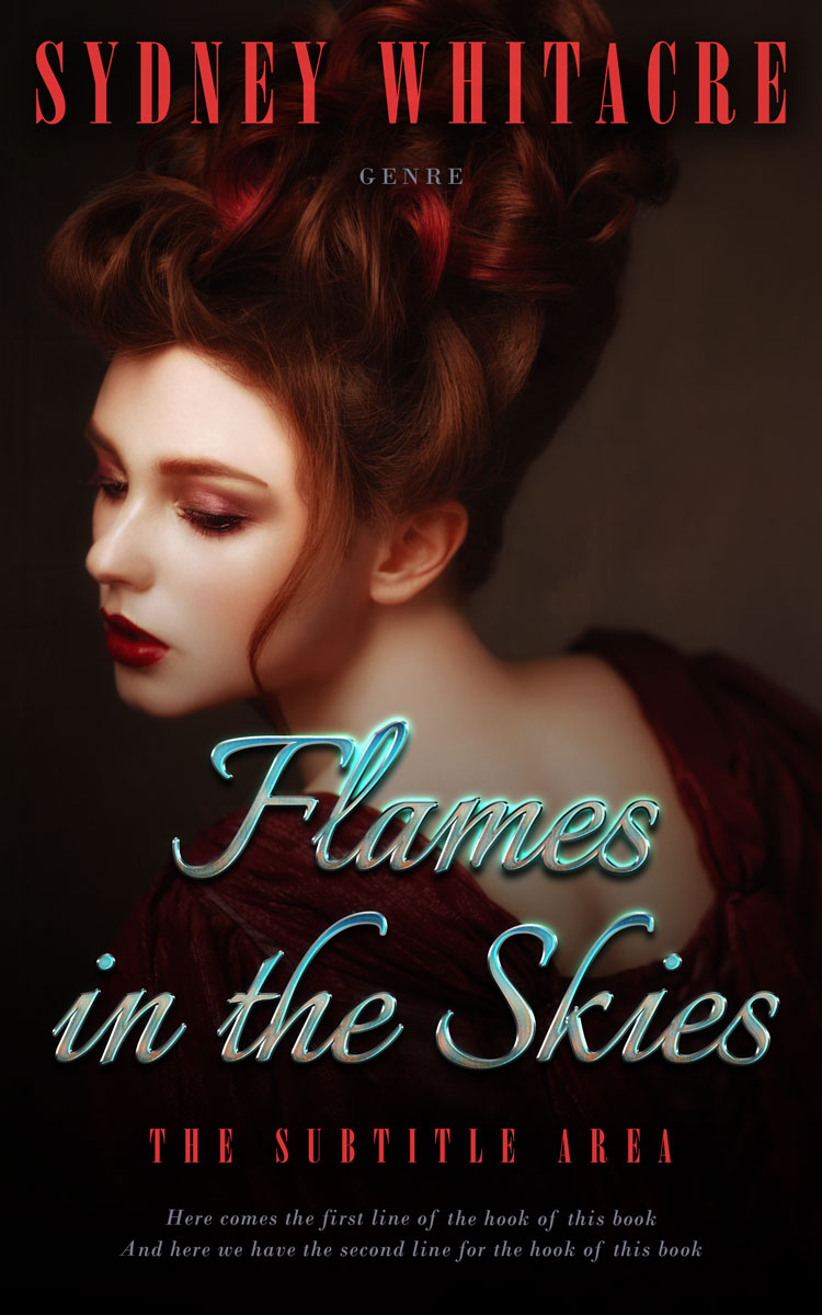 2D view of Premade Royal Romance Book Cover - Night Rider