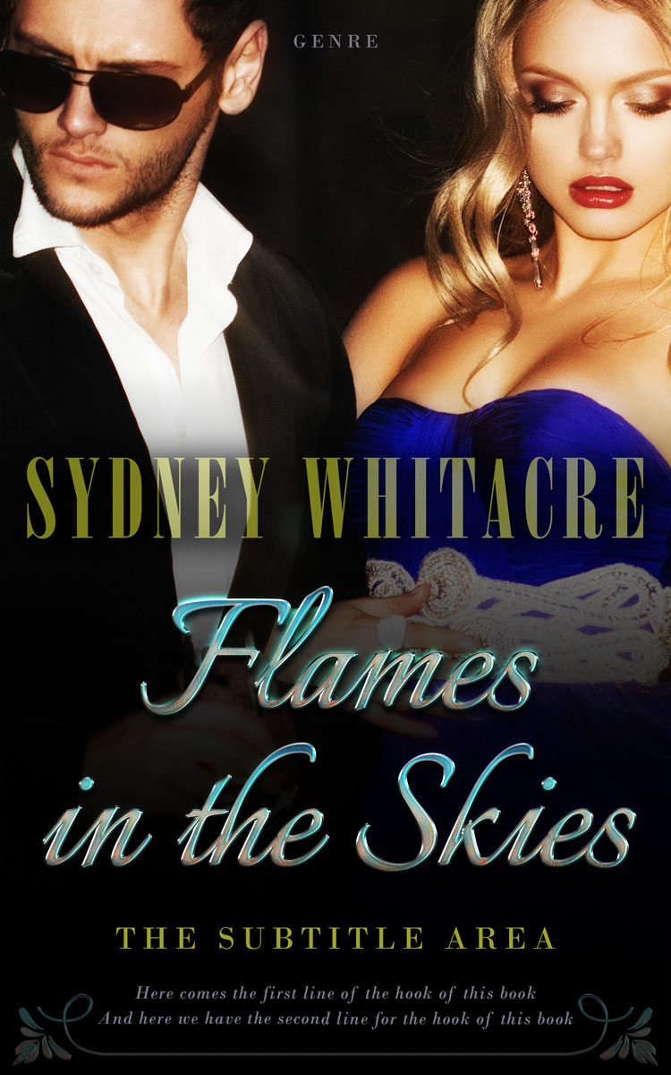 2D view of Premade Mystery & Thriller & Suspense Book Cover - Tan