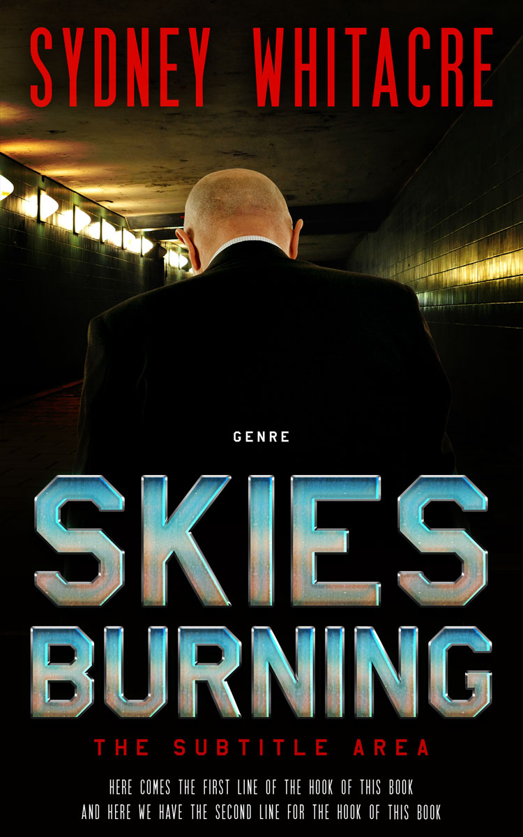 2D view of Premade Mystery & Thriller & Suspense Book Cover - Muddy Waters