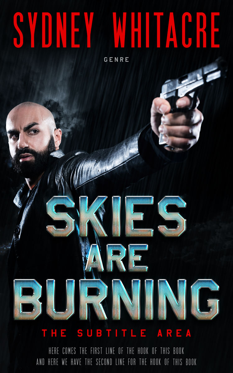 2D view of Premade Mystery & Thriller & Suspense Book Cover - Brandy Rose