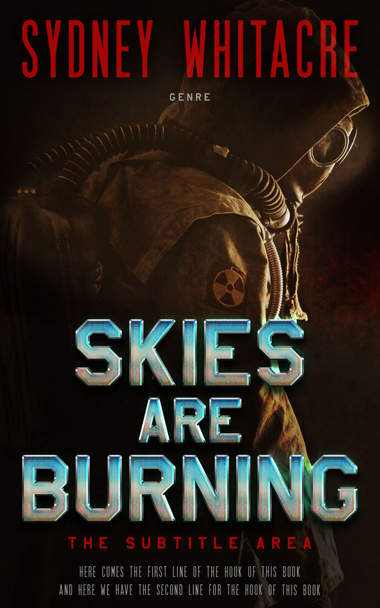 2D view of Premade Apocalyptica Book Cover - Eternity