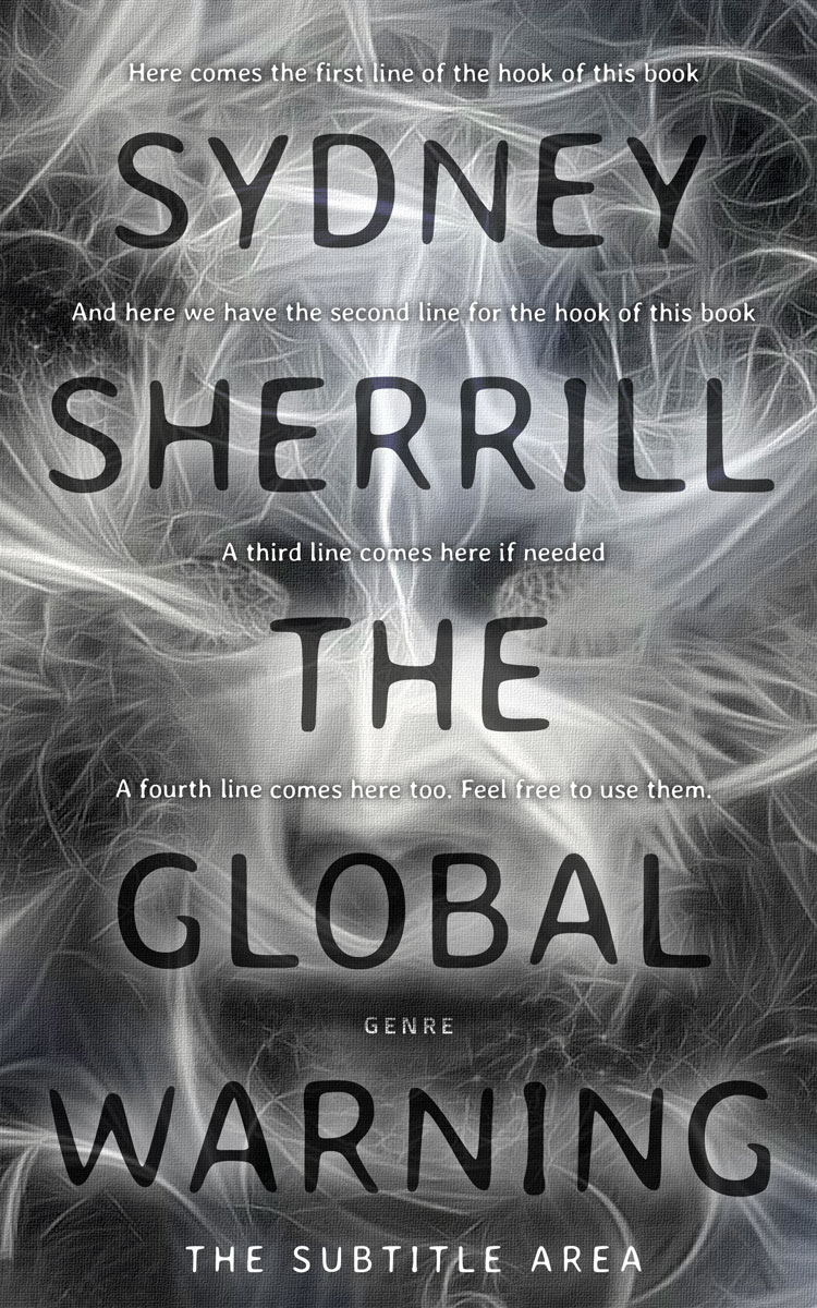 2D view of Premade Horror Book Cover - Abbey