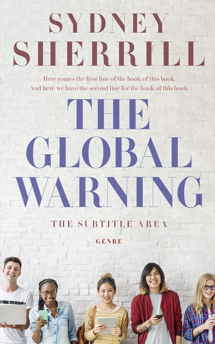 2D view of Premade Teen & Young Adult Book Cover - Westar