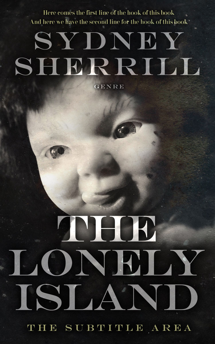 2D view of Premade Horror Book Cover - Tide