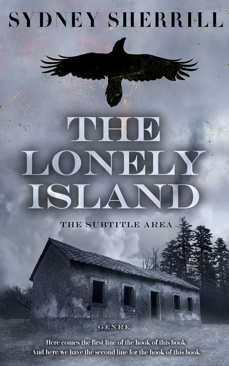 2D view of Premade Horror Book Cover - Regent Gray