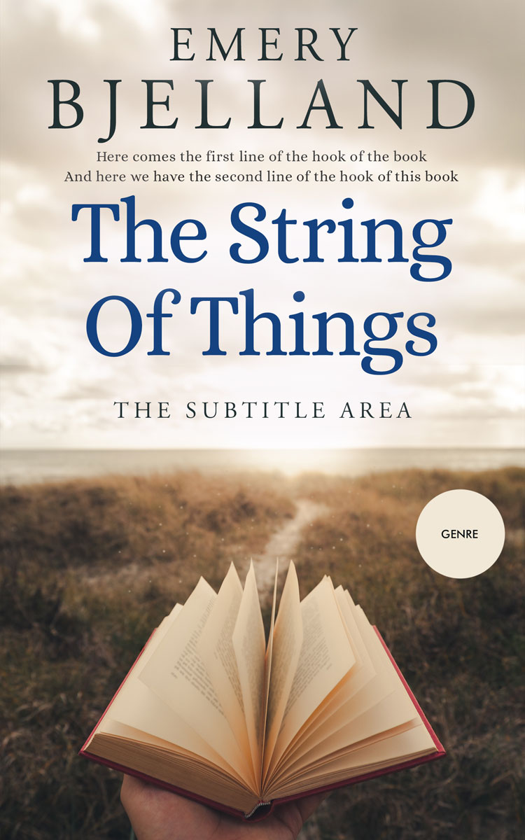 2D view of Premade Religion & Spirituality Book Cover - Thunder