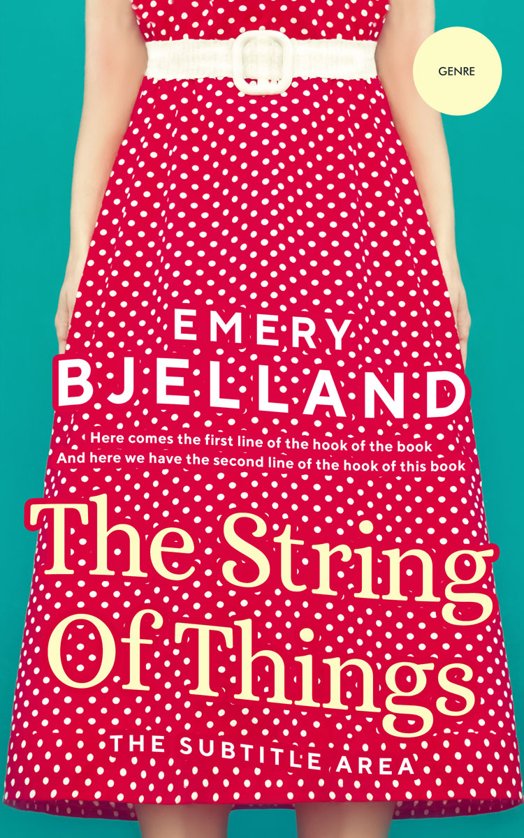 2D view of Premade Chick Lit Book Cover - Niagara