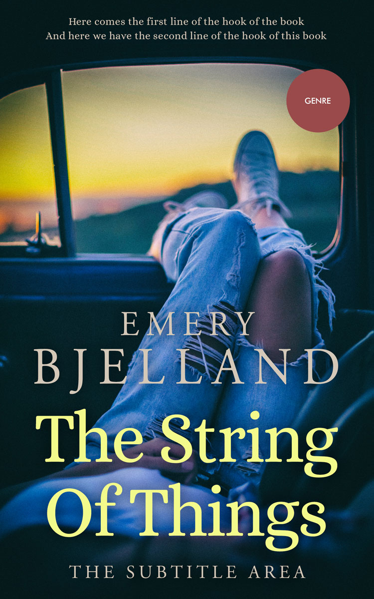 2D view of Premade Romance Book Cover - Sorrell Brown