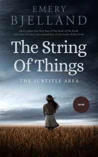 2D view of Premade Literary Fiction Book Cover - Shark