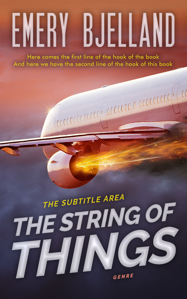 2D view of Premade Mystery & Thriller & Suspense Book Cover - Au Chico