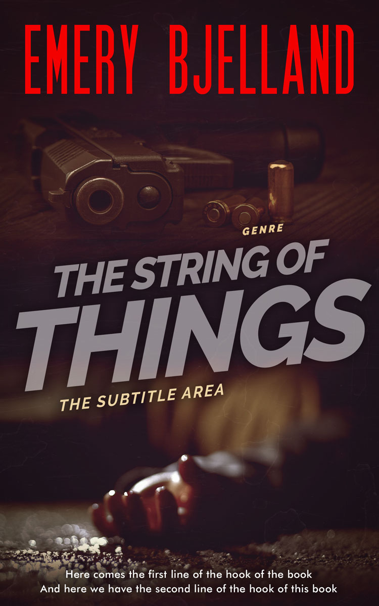 2D view of Premade Mystery & Thriller & Suspense Book Cover - Gondola