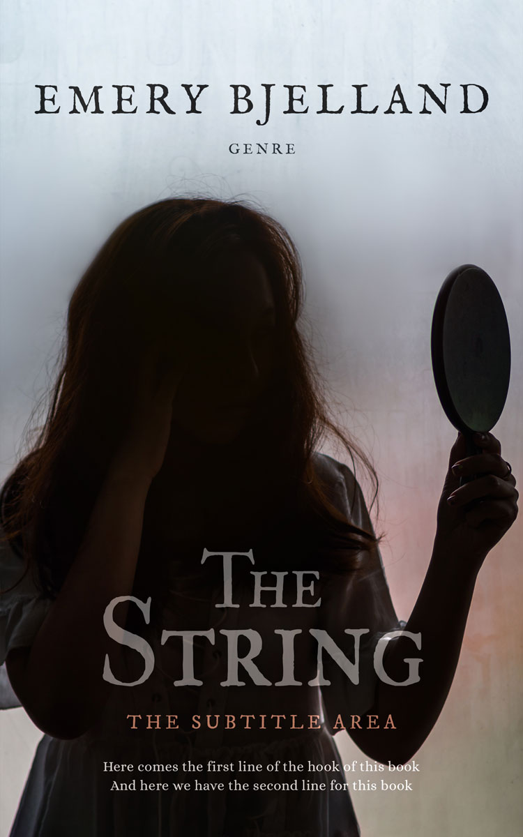 2D view of Premade Horror Book Cover - Geyser