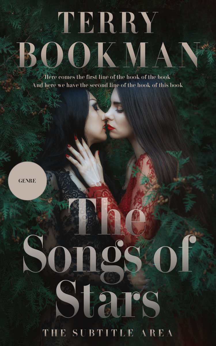 2D view of Premade Erotica Book Cover - Heavy Metal