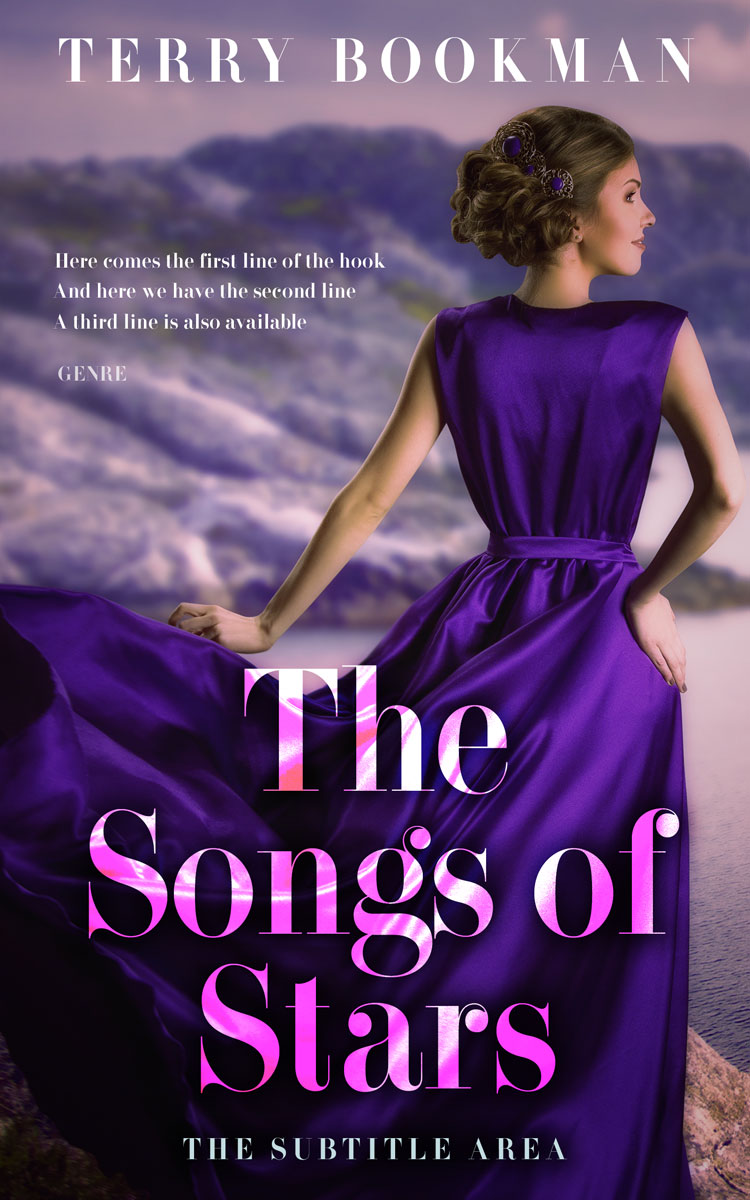 2D view of Premade Romance Book Cover - Mulled Wine