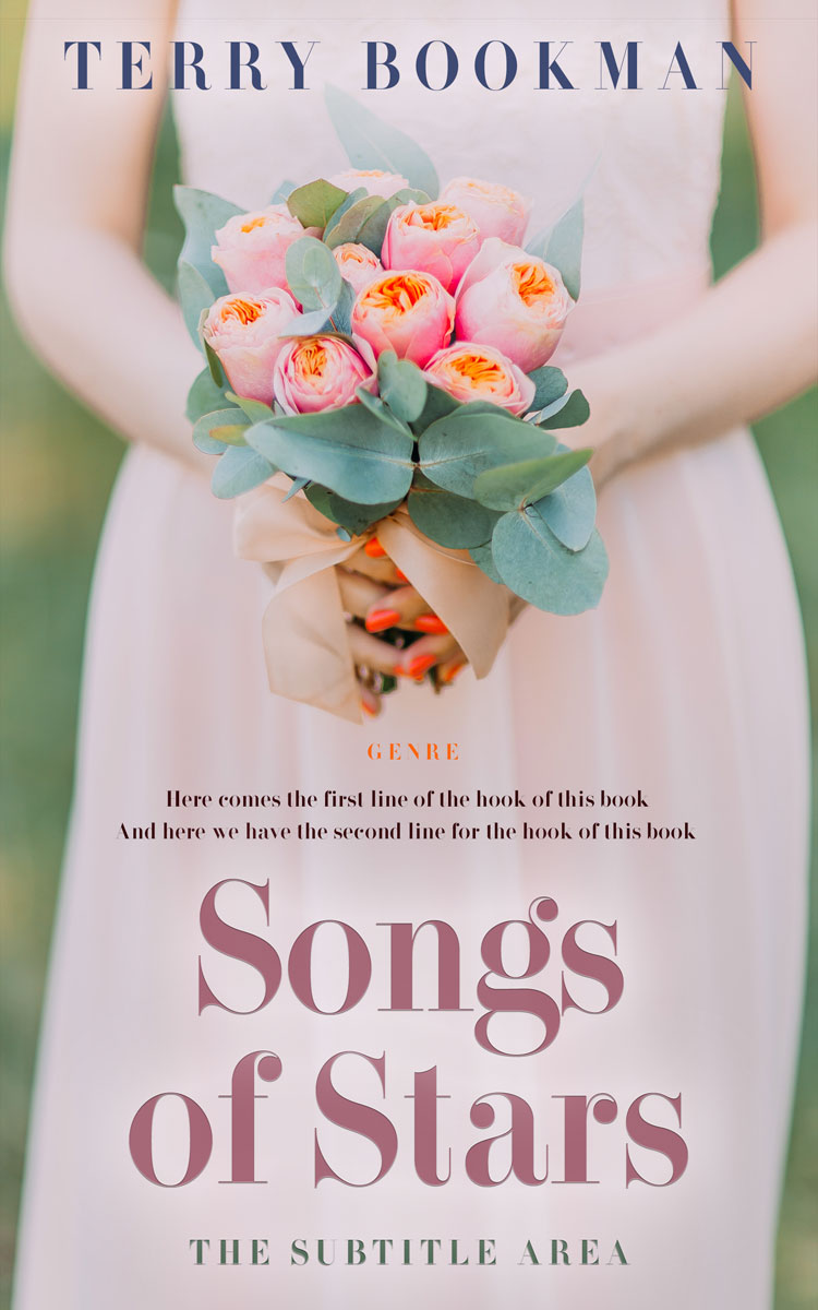 2D view of Premade Romance Book Cover - Cold Turkey