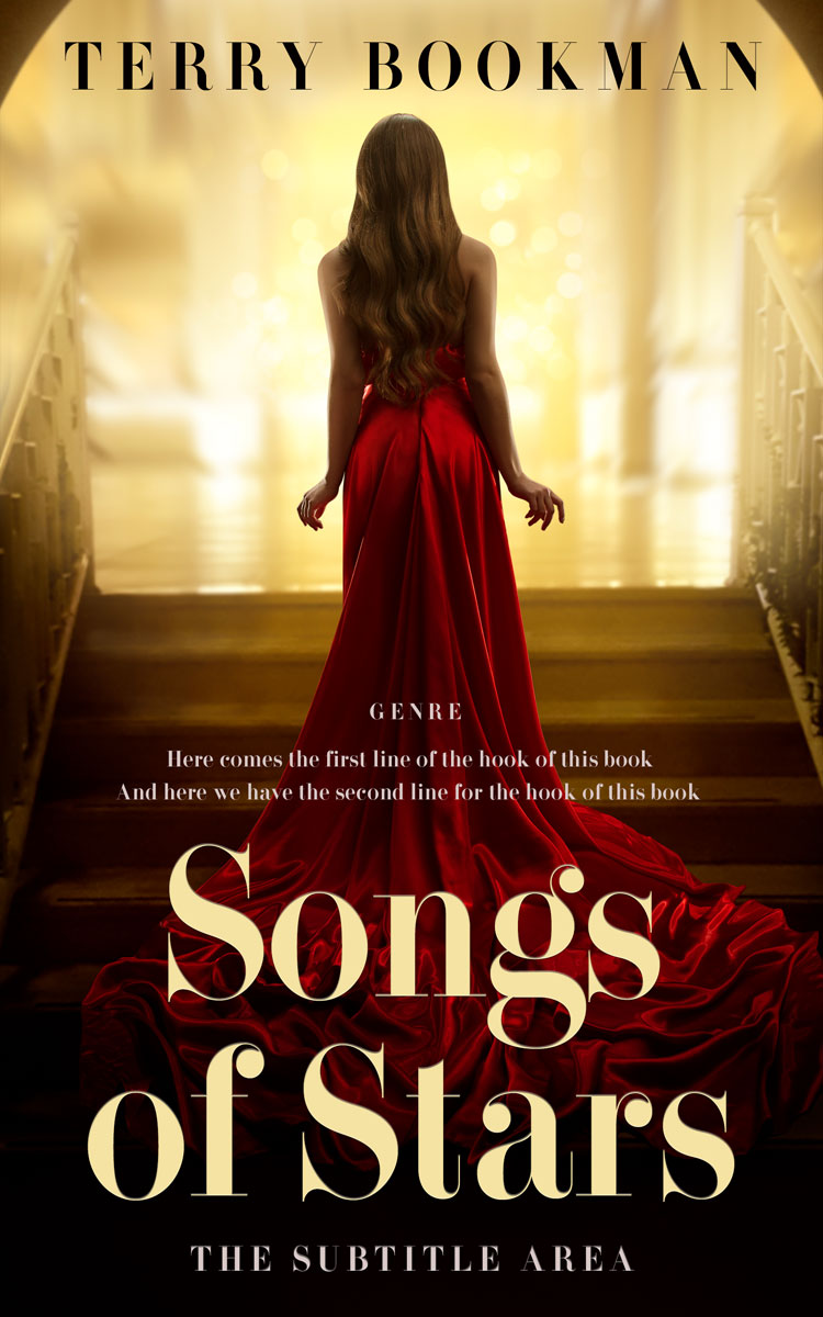 2D view of Premade Royal Romance Book Cover - Clinker