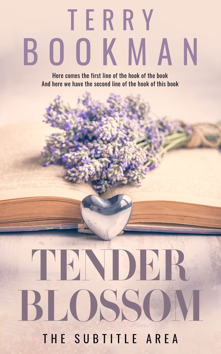 2D view of Premade Romance Book Cover - Dust Storm