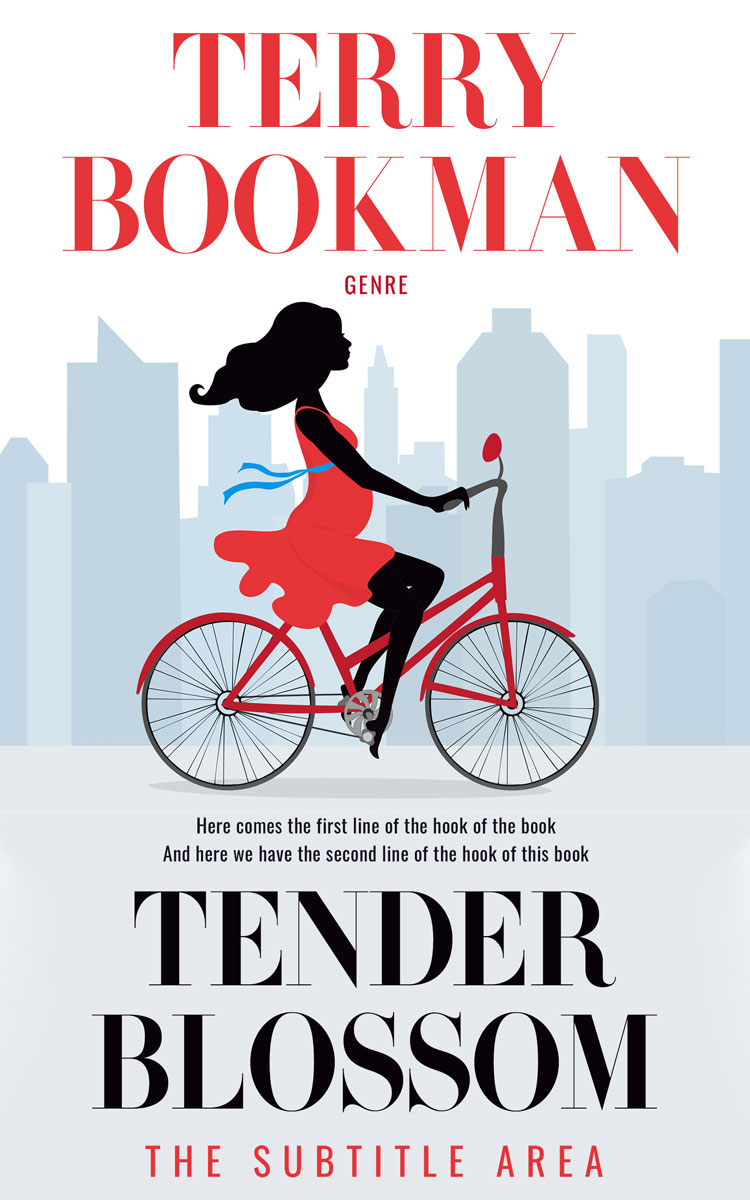 2D view of Premade Chick Lit Book Cover - Mystic