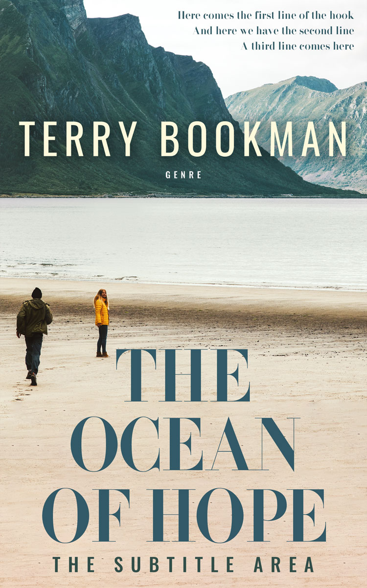 2D view of Premade Romance Book Cover - Satin Linen