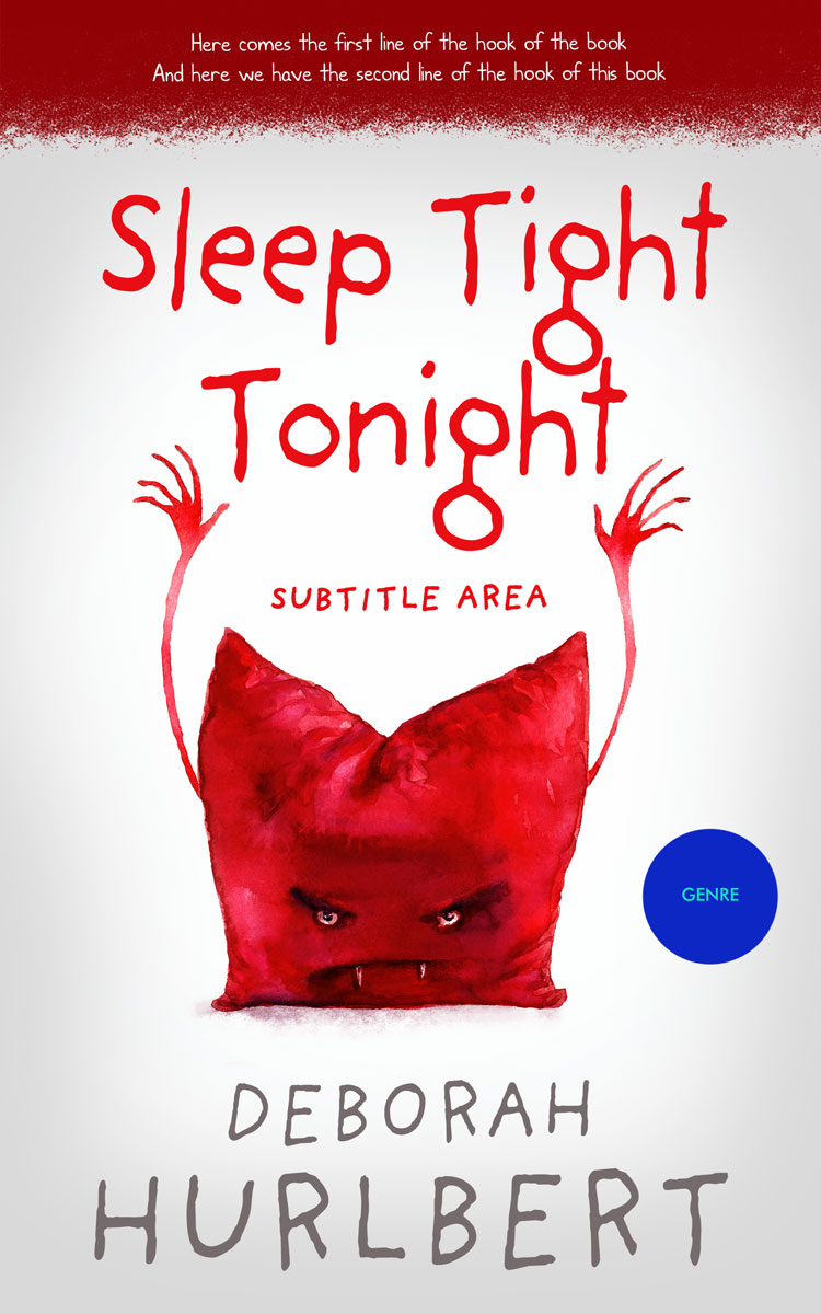 2D view of Premade Horror Book Cover - Mercury