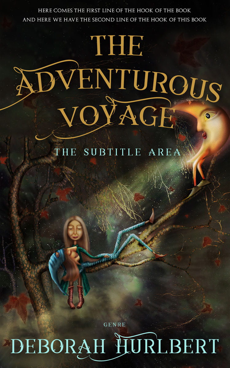 2D view of Premade Fantasy Book Cover - Zeus