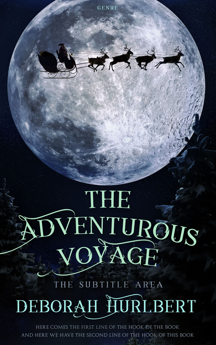 2D view of Premade Fantasy Book Cover - Mirage