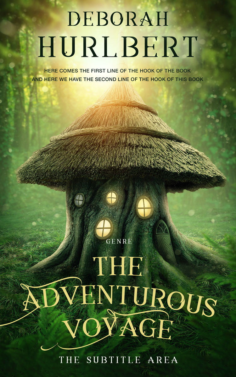 2D view of Premade Fantasy Book Cover - Mallard