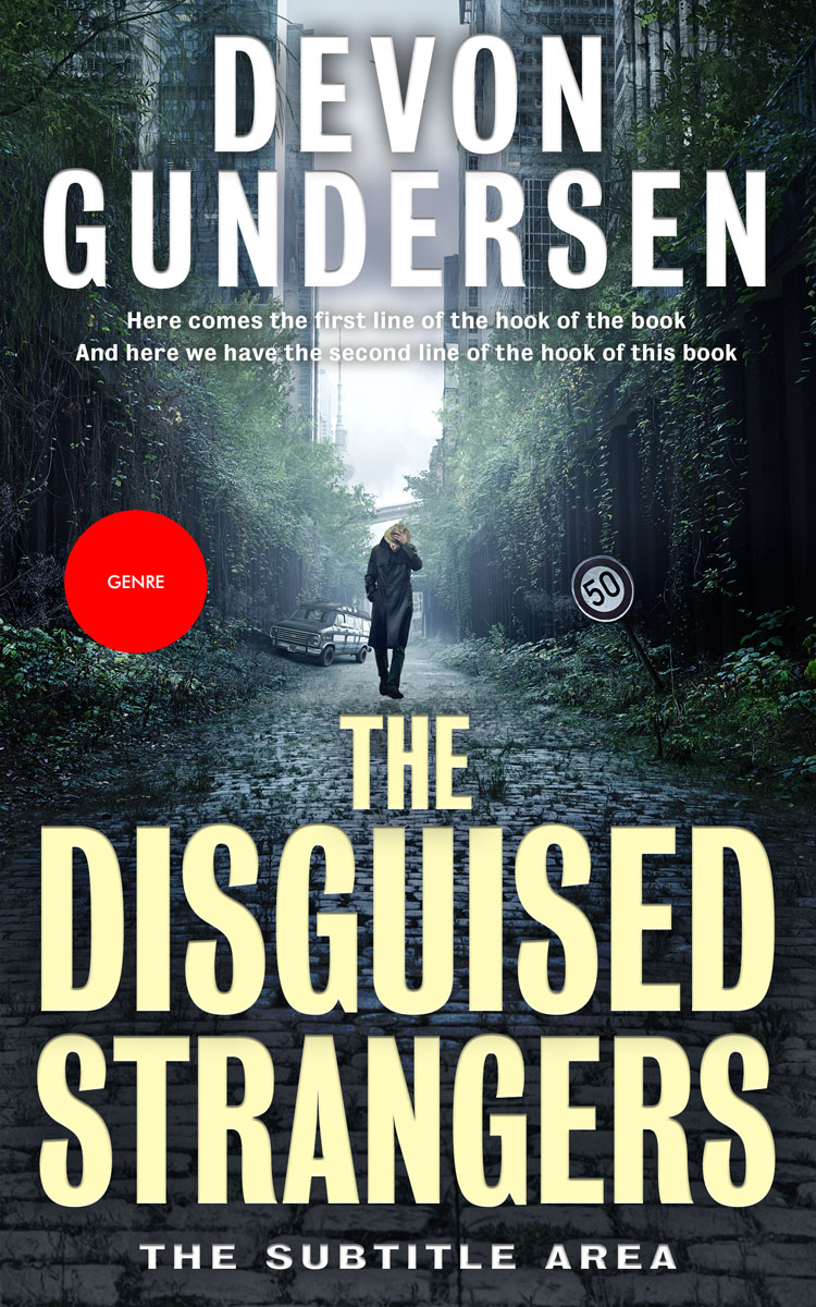 2D view of Premade Apocalyptica Book Cover - Raffia